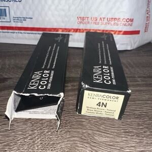 Kenra Color Demi-Permanent‎ Hair Color 4N Medium Brown Natural 2 Pack
